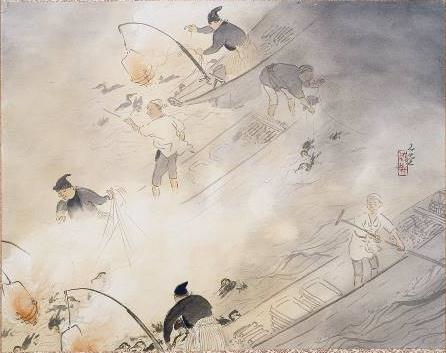 文化勲章授与者川合玉堂の内弟子〜宇佐見江中の画 文化勲章受章者30人で振り返る近代の日本画』 | 二階堂美術館